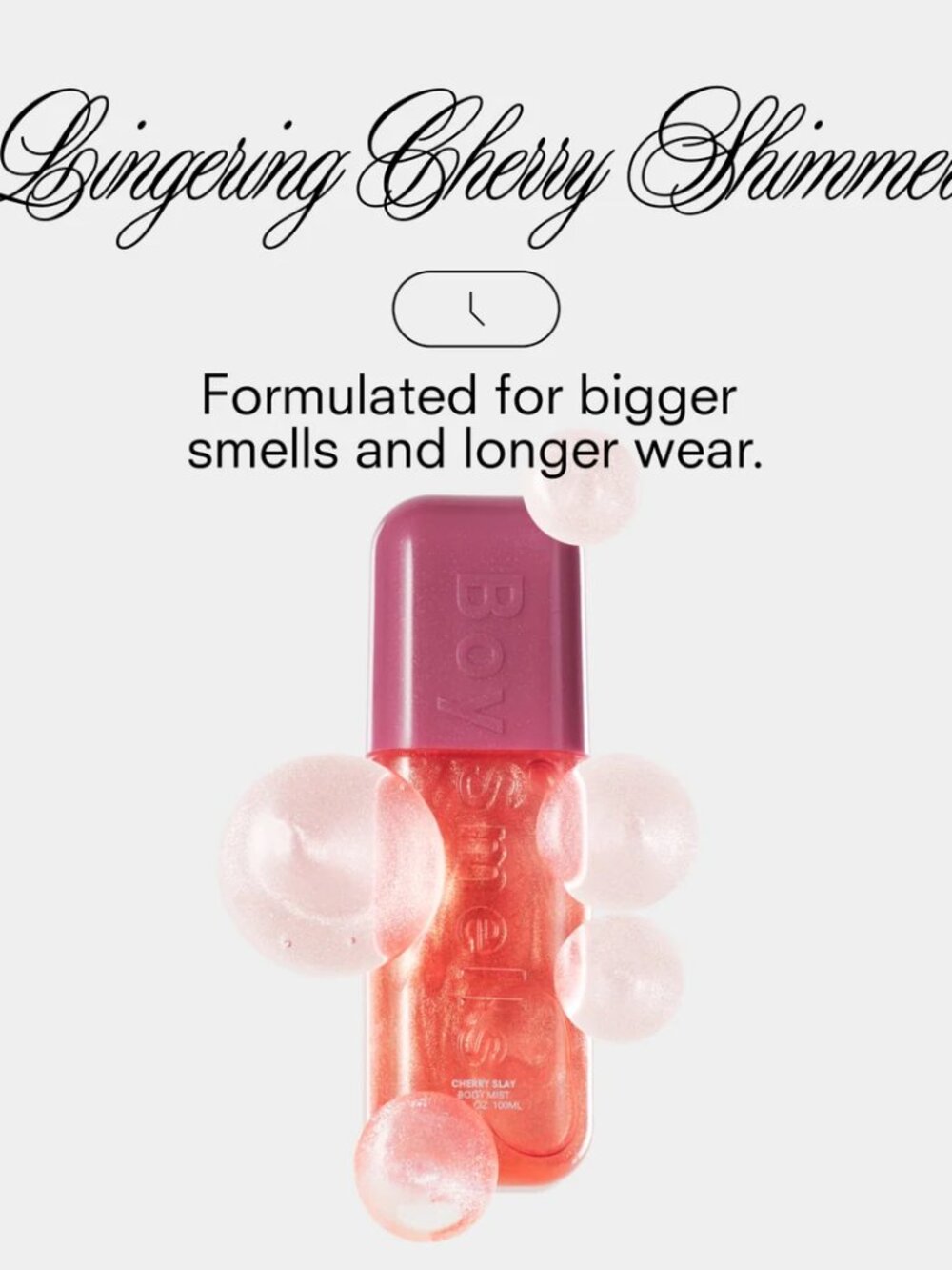 NEW Boy Smells Cherry Slay Body Shimmer Fragrance Spray Body Mist